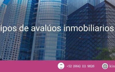 ¿Cuáles tipos de avalúos inmobiliarios existen?