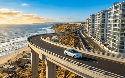 El Viaducto Elevado: Cómo la Nueva Infraestructura Disparó la Plusvalía en Playas de Tijuana en 2026
