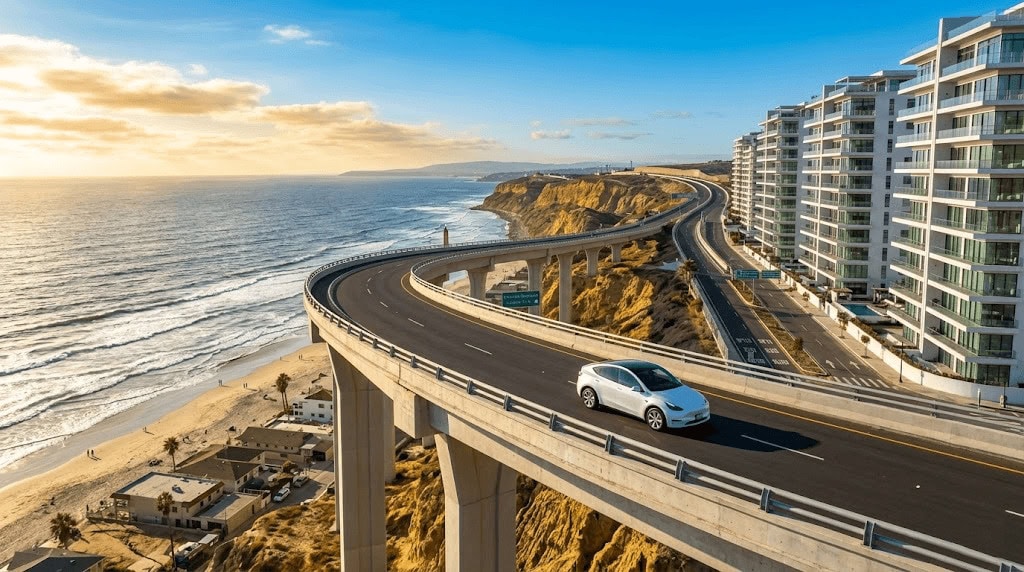 El Viaducto Elevado: Cómo la Nueva Infraestructura Disparó la Plusvalía en Playas de Tijuana en 2026