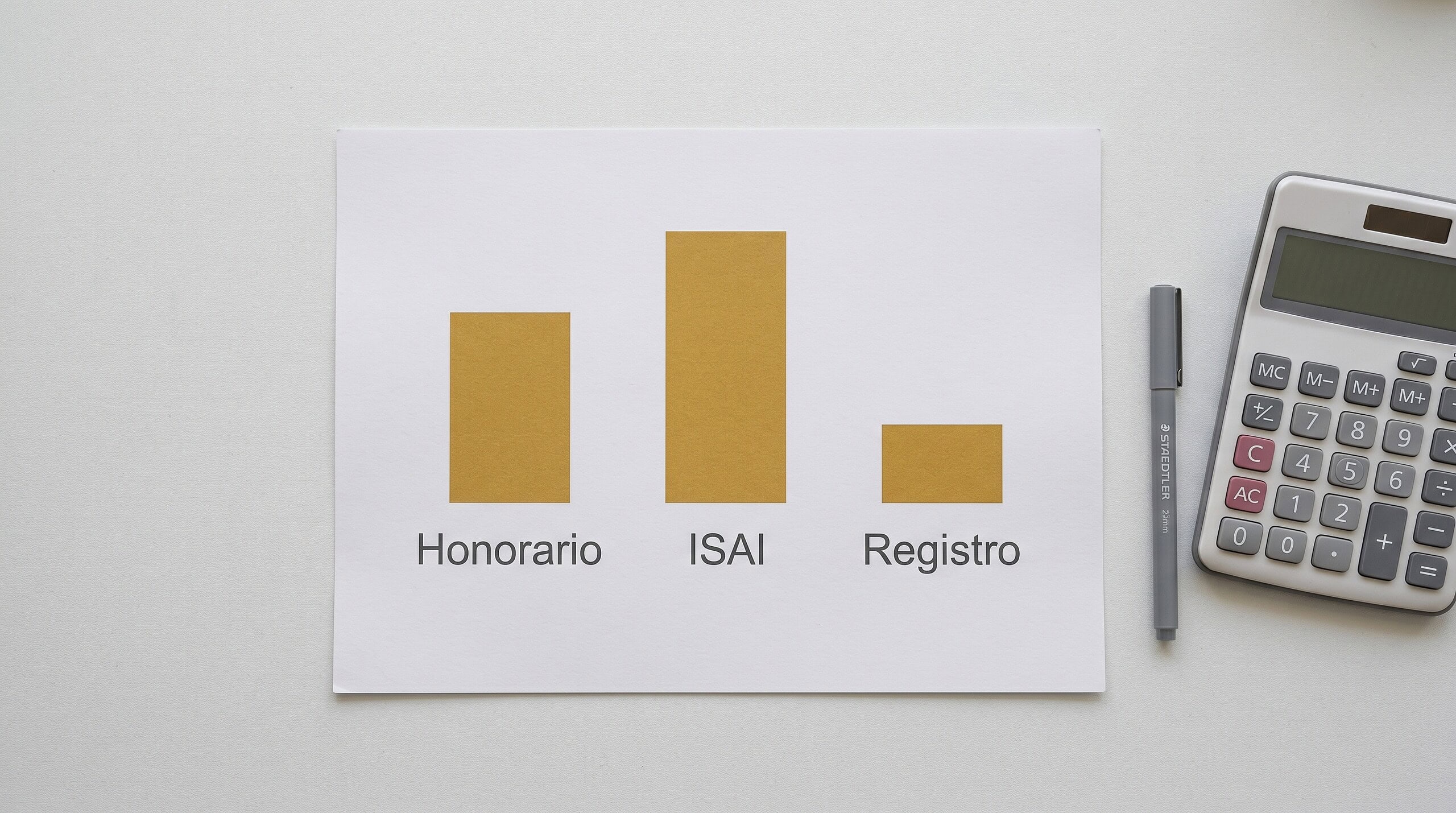 Desglose del honorario del notario frente al ISAI y los derechos de registro en Tijuana
