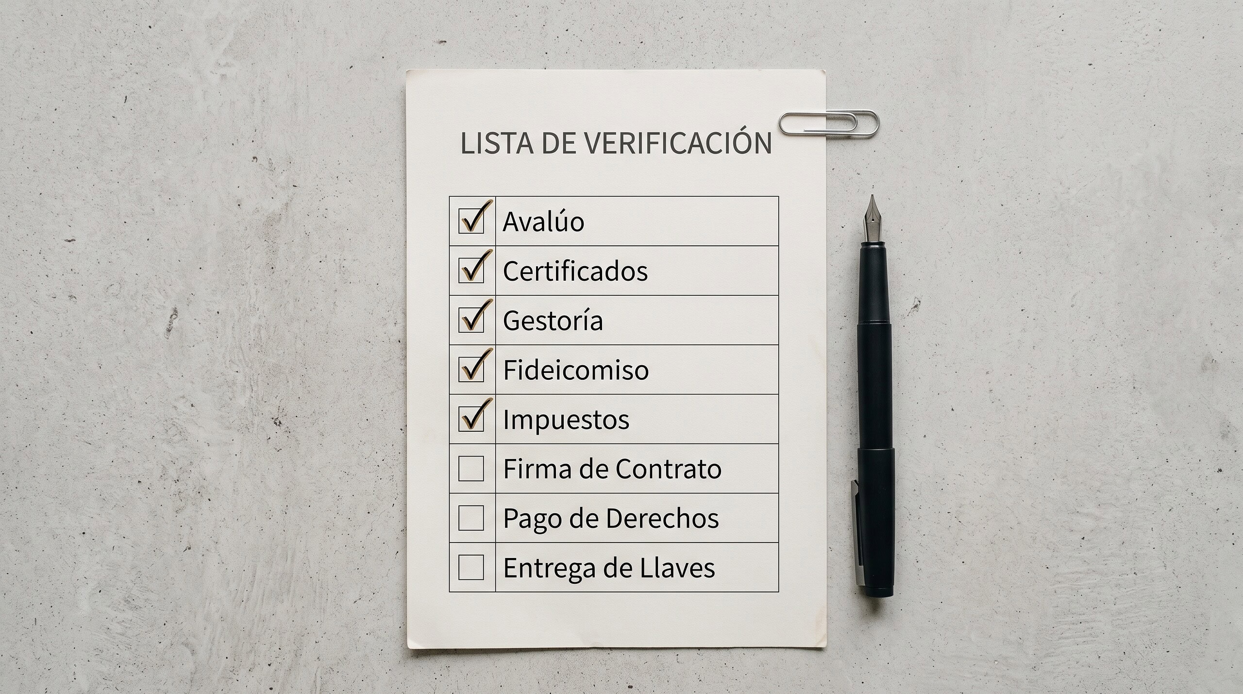 Lista de tarifas ocultas en los gastos de cierre al comprar casa en Tijuana