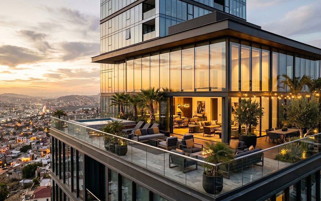 Penthouses en Tijuana: el activo que combina lujo y plusvalía vertical